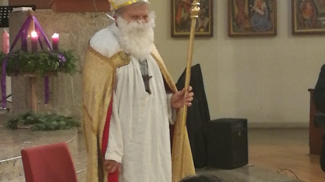 Hl. Nikolaus zum Besuch in unserer Kirche
